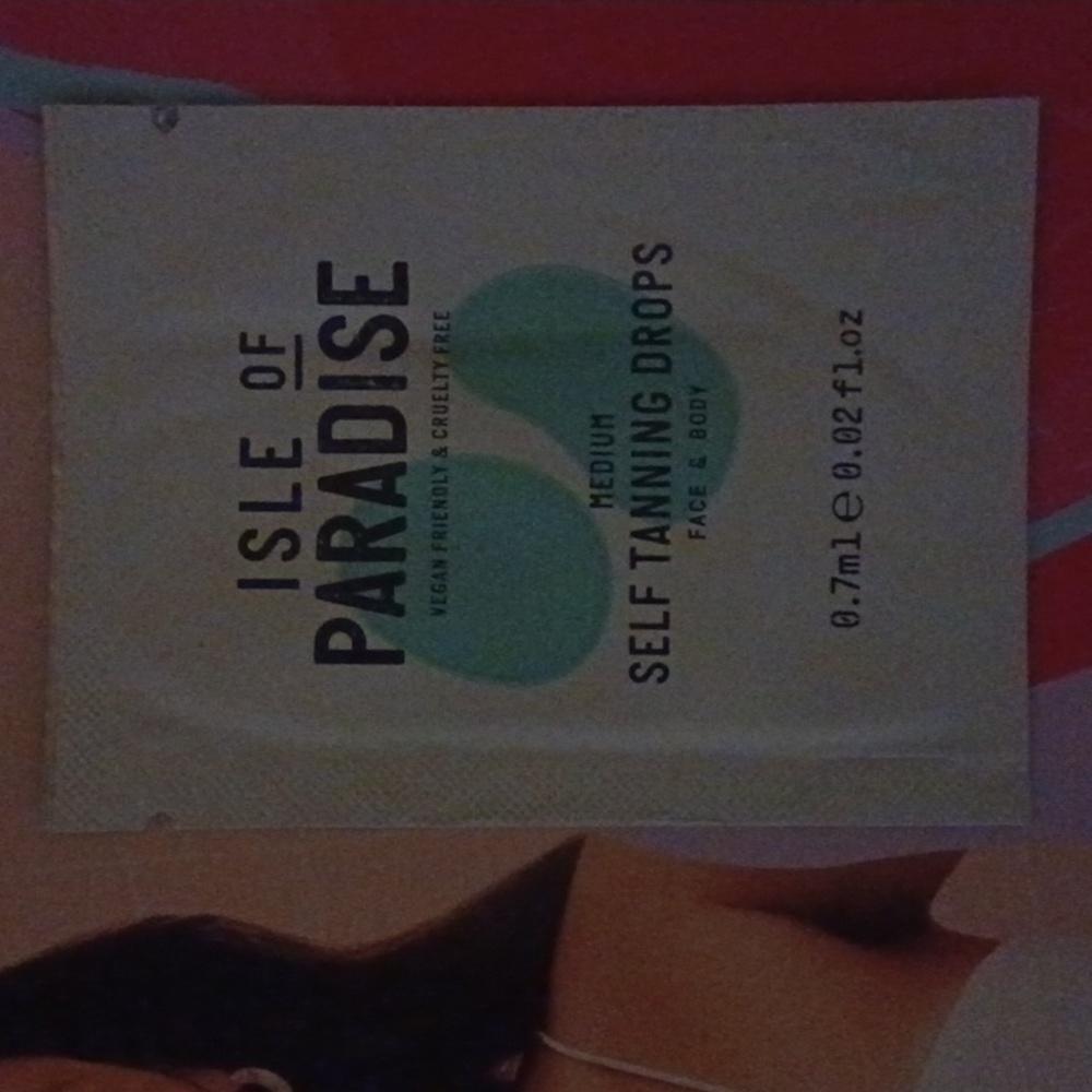 Isle of Paradise Medium Self Tanning Drops 0.7 ml / 0.02 fl.oz